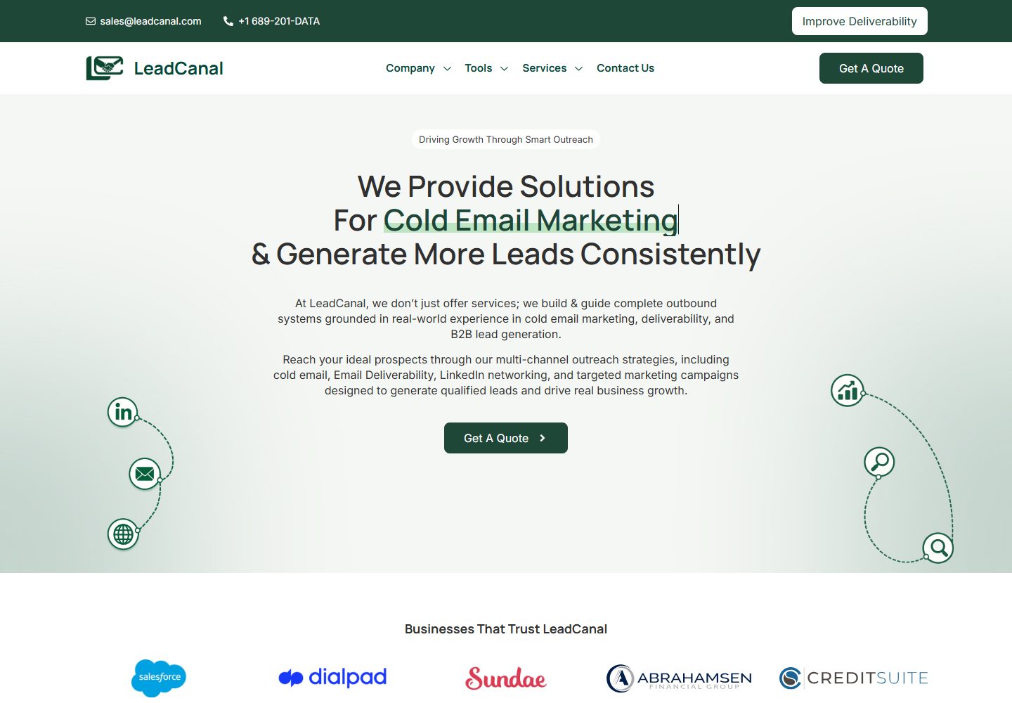 LeadCanal project preview