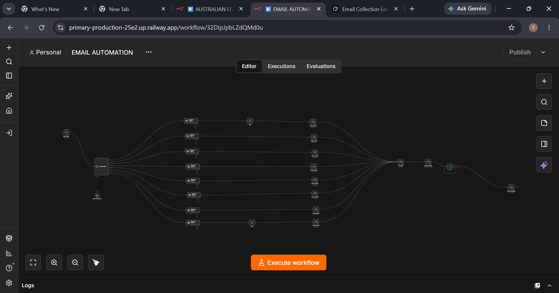 Intelligent Email Automation project preview