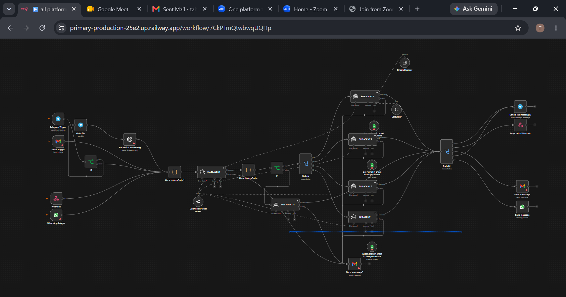 Omnichannel AI Assistant project preview